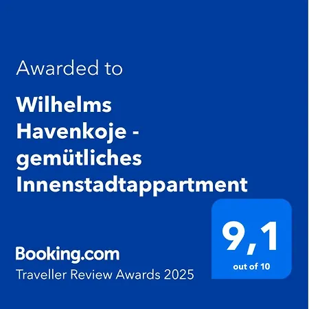Wilhelms Havenkoje - Gemuetliches Innenstadtappartment