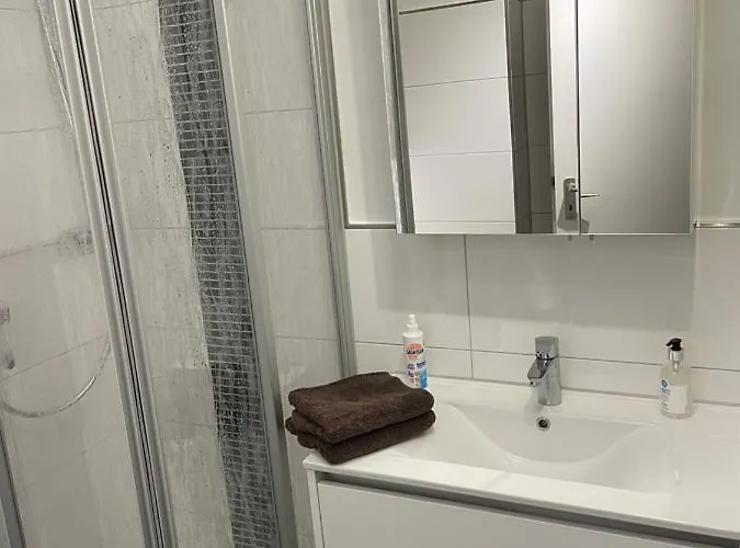 公寓 Wilhelms Havenkoje - Gemuetliches Innenstadtappartment 威廉港